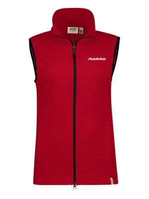 Damen Fleeceweste Ottawa Rot